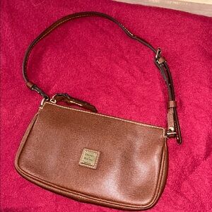 Dooney & Bourke Tan Leather Shoulder Bag